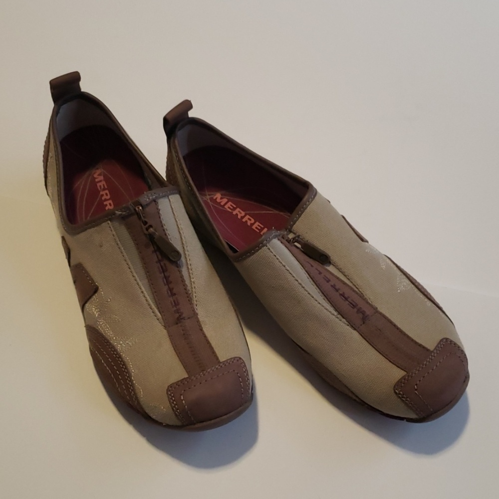 Merrell Barrado Sport Taupe Shoes Size 8